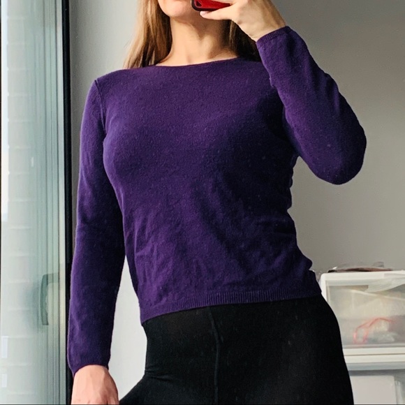 Charter Club 100% Cashmere Crew Neck Wool Pullover - Picture 9 of 11